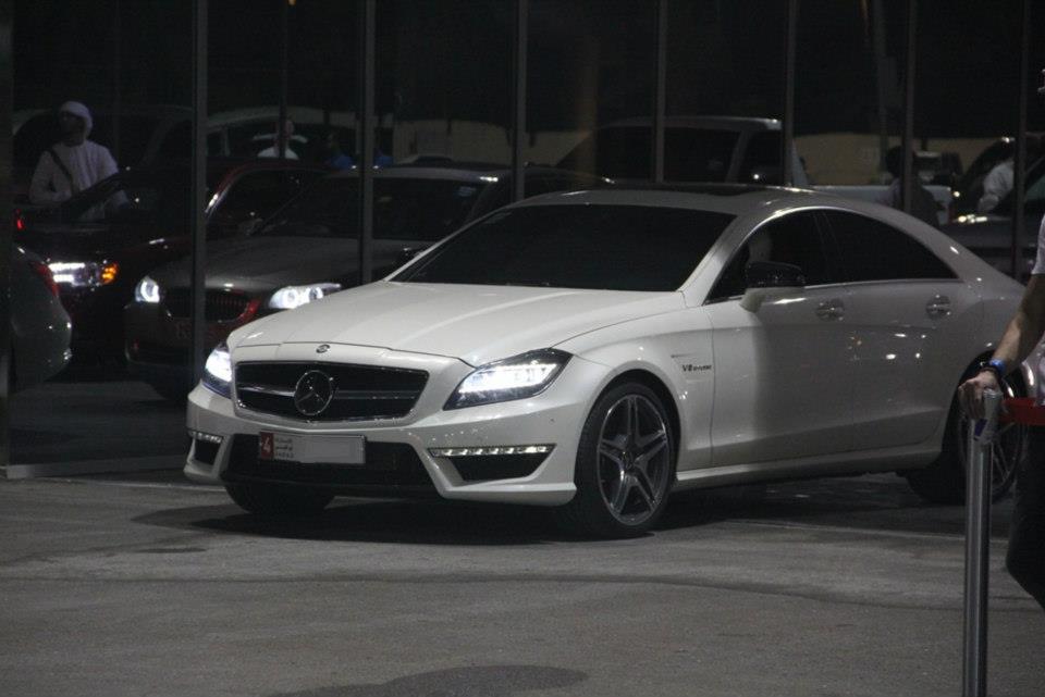 White 2012 Mercedes-Benz CLS63 AMG PP-Performance